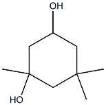 1,5,5-Trimethyl-1,3-cyclohexanediol Structure