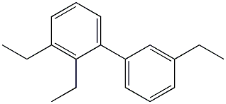 2,3',3-Triethyl-1,1'-biphenyl 구조식 이미지