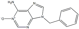 6-Amino-9-benzyl-9H-purine 1-oxide 구조식 이미지