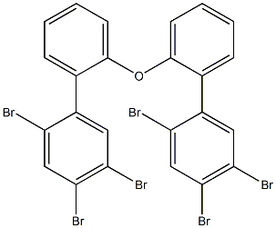 2,4,5-Tribromophenylphenyl ether 구조식 이미지