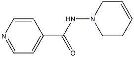 N-[(1,2,5,6-Tetrahydropyridin)-1-yl]pyridine-4-carboxamide 구조식 이미지