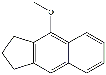 2,3-Dihydro-4-methoxy-1H-benz[f]indene Structure
