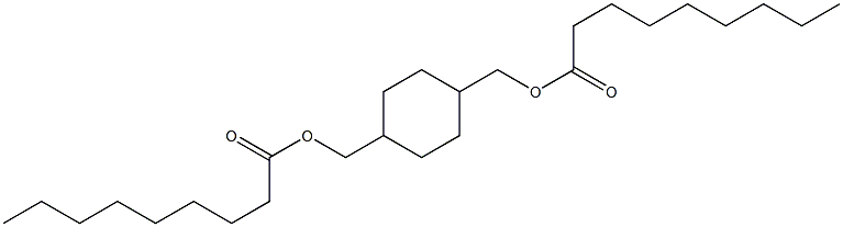 1,4-Cyclohexanedimethanol dinonanoate 구조식 이미지