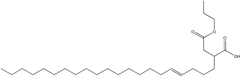 2-(4-Henicosenyl)succinic acid 1-hydrogen 4-propyl ester 구조식 이미지