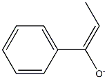 1-Phenylpropene-1-olate 구조식 이미지