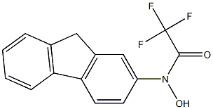 N-(9H-Fluoren-2-yl)-2,2,2-trifluoroacetohydroxamic acid Structure