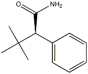 [R,(-)]-3,3-Dimethyl-2-phenylbutyramide 구조식 이미지