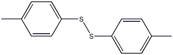 Ditolyl disulfide Structure