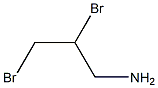 2,3-Dibromopropane-1-amine Structure