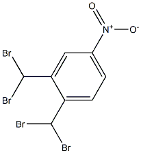 1,2-Bis(dibromomethyl)-4-nitrobenzene 구조식 이미지