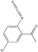 2-Acetyl-4-chlorophenyl isothiocyanate 구조식 이미지