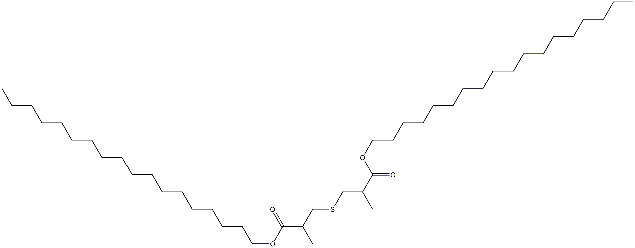 Distearyl thiodiisobutyrate 구조식 이미지