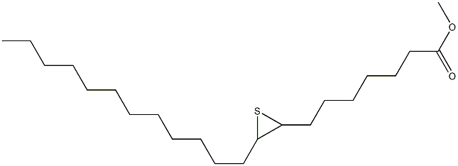 8,9-Epithiohenicosanoic acid methyl ester 구조식 이미지
