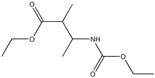 3-Methyl-2-methyl-3-(ethoxycarbonylamino)propionic acid ethyl ester 구조식 이미지