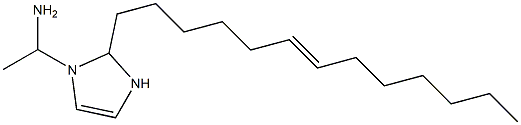 1-(1-Aminoethyl)-2-(6-tridecenyl)-4-imidazoline Structure