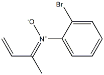 N-(2-Bromophenyl)-1-methyl-2-propen-1-imine N-oxide Structure