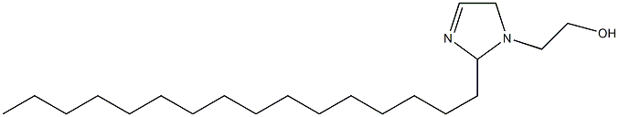 2-Hexadecyl-3-imidazoline-1-ethanol 구조식 이미지