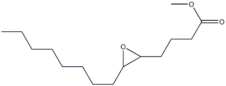 5,6-Epoxytetradecanoic acid methyl ester 구조식 이미지