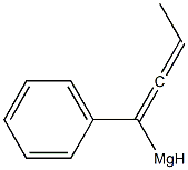 1-Phenyl-1,2-butadienylmagnesium Structure