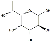 7-Deoxy-L-glycero-L-galacto-heptopyranose 구조식 이미지