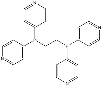 Ethylenebis[bis(4-pyridyl)phosphine] Structure