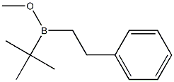 (2-Phenylethyl)tert-butyl(methoxy)borane Structure
