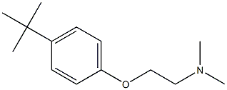 2-(4-tert-Butylphenoxy)-N,N-dimethylethanamine Structure