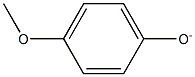 4-Methoxyphenoxide 구조식 이미지