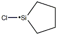 1-Chloro-1-silacyclopentan-1-ylradical Structure