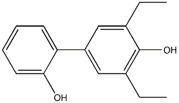 3,5-Diethyl-1,1'-biphenyl-2',4-diol Structure