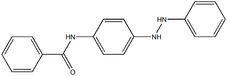 N-[4-(N'-Phenylhydrazino)phenyl]benzamide 구조식 이미지