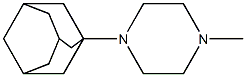 1-(1-Adamantyl)-4-methylpiperazine Structure