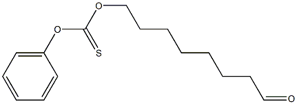 8-[(Phenoxythiocarbonyl)oxy]octanal 구조식 이미지