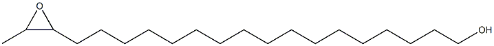 18,19-Epoxyicosan-1-ol 구조식 이미지