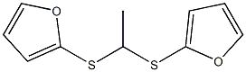 1,1-Bis(2-furanylthio)ethane Structure