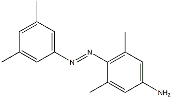 4-(3,5-Xylylazo)-3,5-dimethylbenzenamine Structure