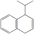 1,4-Dihydro-1-isopropylnaphthalene Structure