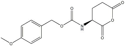 N-(4-Methoxybenzyloxycarbonyl)-L-glutamic anhydride 구조식 이미지