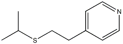 4-(2-Isopropylthioethyl)pyridine 구조식 이미지