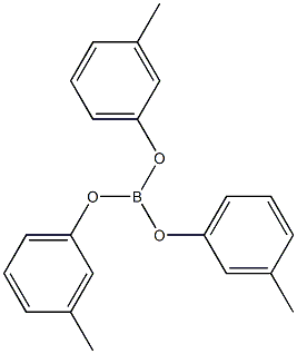 Boric acid tri(m-tolyl) ester Structure