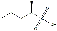 [R,(+)]-2-Pentanesulfonic acid Structure