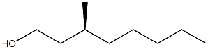 [S,(-)]-3-Methyl-1-octanol 구조식 이미지