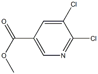 5,6-Dichloronicotinic acid methyl ester Structure