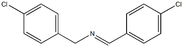 N-(4-Chlorobenzyl)-4-chlorobenzaldimine 구조식 이미지