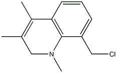 1,3,4-Trimethyl-8-chloromethyl-1,2-dihydroquinoline Structure