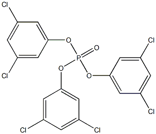 Phosphoric acid tris(3,5-dichlorophenyl) ester Structure