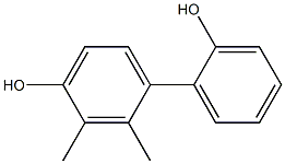 2,3-Dimethyl-1,1'-biphenyl-2',4-diol 구조식 이미지