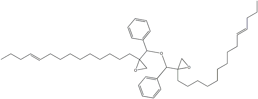 2-(10-Tetradecenyl)phenylglycidyl ether 구조식 이미지