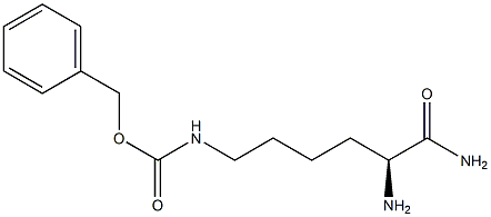 N6-(Benzyloxycarbonyl)-L-lysinamide 구조식 이미지