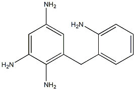 6-[(2-Aminophenyl)methyl]-1,2,4-benzenetriamine Structure